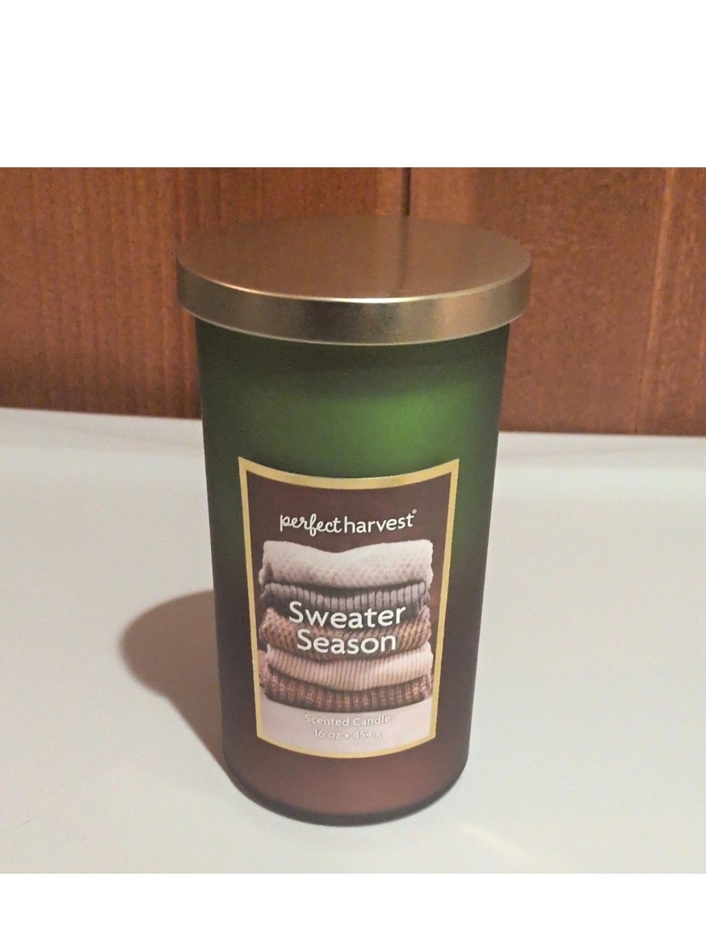 Sweater Season Scented Candle - Green